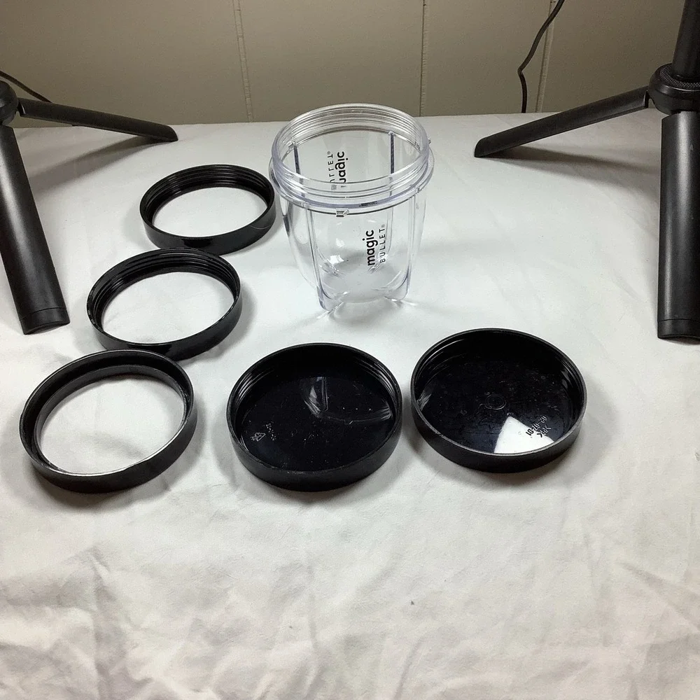 Magic Bullet Blender‎ Cups & Lids Parts Lot